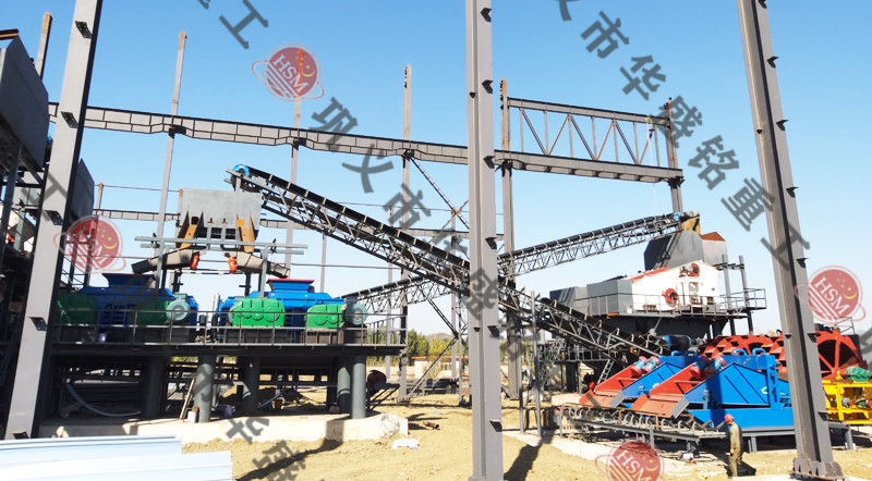 巖石破碎機(jī)安裝現(xiàn)場